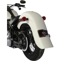 Benchmark Rear Fender — 4" stretch, 7-1/8" inside mount, Black