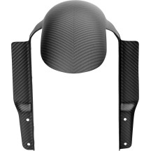 Carbon Fiber Front Fender — Black Matte