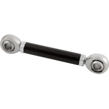 Brake Linkage — Softail fitment, adjustable, silver