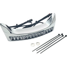 Luz de carenado GOAT-E — Harley-Davidson, LED blanco y ámbar