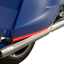 Luces LED Machete™ — luz de alforja, rojo, para Harley-Davidson®