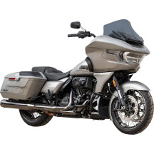 Pro Touring Flare™ Windshield — 12" height, Dark Smoke