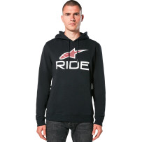 Ride 4.0 Pullover Hoodie — XL, Black