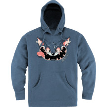 Nine Lives™ Hoodie — L, Storm Blue