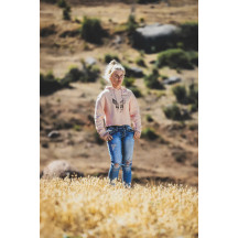 Women's Iconic Pullover Crop Hoodie — XL, Pink