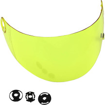 Gringo S Helmet Gen 2 Flat Shield — One Size, Yellow