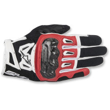 SMX-2 Air Carbon V2 Leather Gloves — L, Black