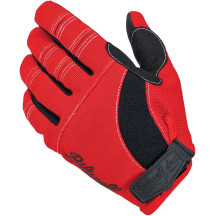 Moto Gloves — 2XL, Red
