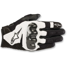 SMX-1 Air Carbon V2 Gloves — 2XL, Black/White