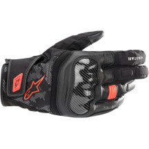 SMX Z Drystar® gloves — XL, Black/Fluorescent Red