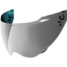 Domain™ Helmet Shield — One Size, Mirror finish, Silver