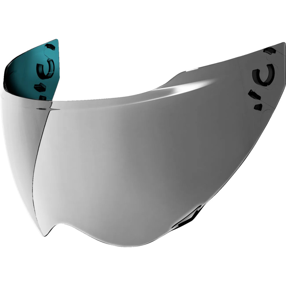 Domain™ Helmet Shield — One Size, Mirror finish, Silver