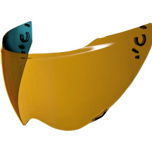 Domain™ Helmet Shield — One Size, fits Domain™, Gold