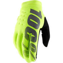 Brisker Gloves — L, Fluorescent Yellow