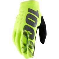 Brisker Gloves — L, Fluorescent Yellow