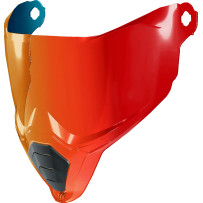 Ultrashield™ Visor — Compatible con Ultraflite, Rojo Calypso, Talla única