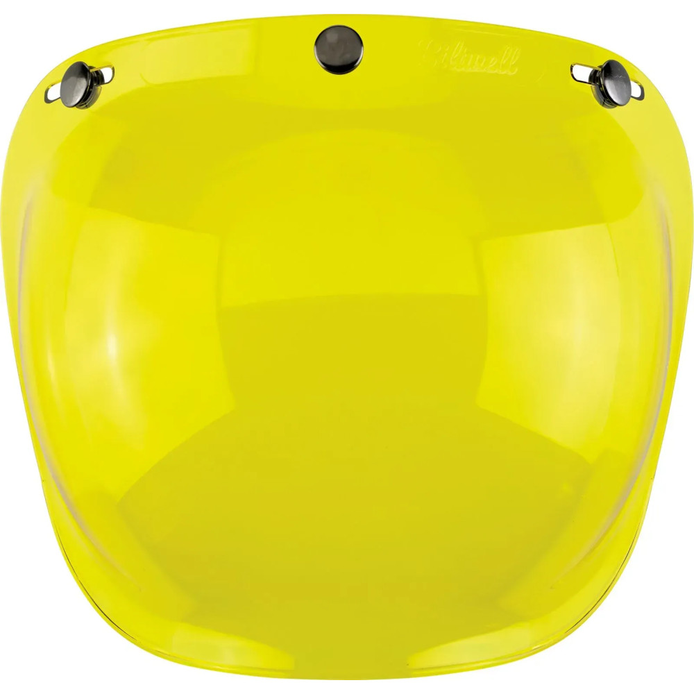 Pantalla Burbuja Antiempañante — ajuste de 3 broches, amarillo