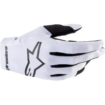Radar Gloves — Size S, Black, Haze Gray