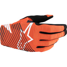 Radar Pro MX Gloves — Size S, Orange