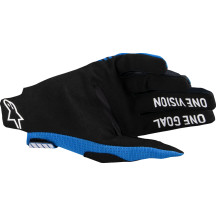 Radar Pro MX Gloves — Size M, Blue/Black