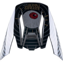 Visera para casco SM5 — Talla única, Compatible con Alpinestars SM5, Negro brillante