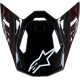 Supertech M10 Helmet Visor — Fits Supertech M10, Black