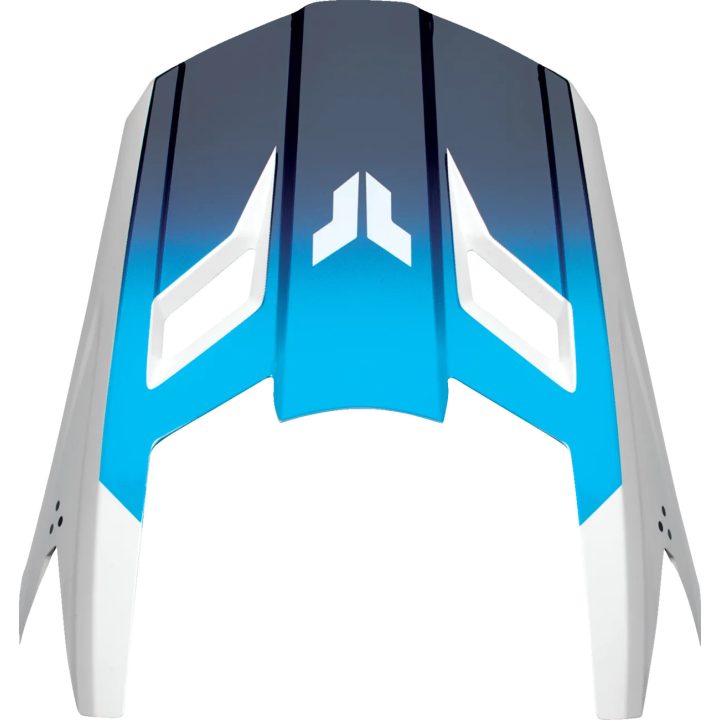 Fleet Helmet Visor Kit — XS-M, Fleet fit, Blue gloss