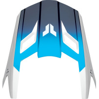 Fleet Helmet Visor Kit — XS-M, Fleet fit, Blue gloss