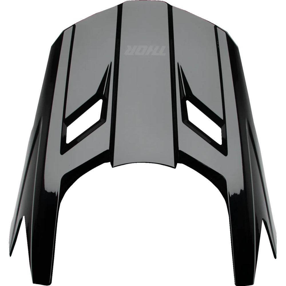 Youth Fleet Helmet Visor Kit — Fleet fit, One Size, Black Matte