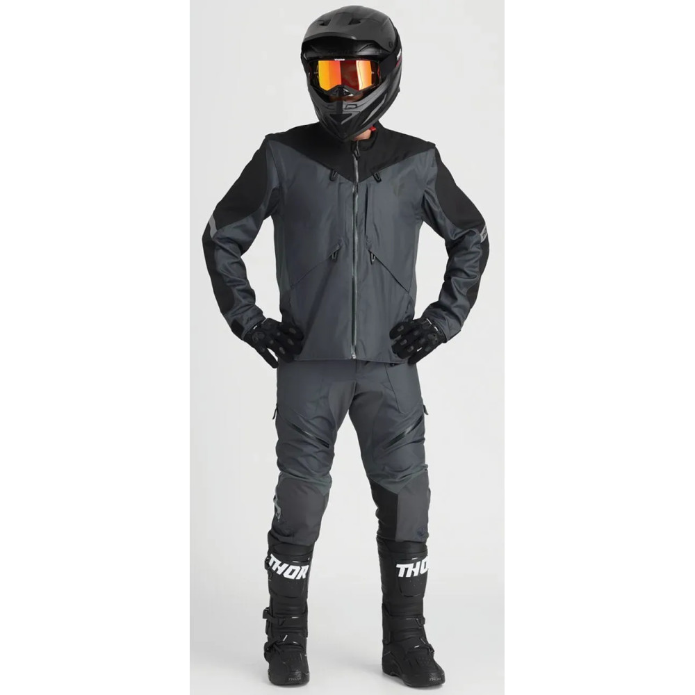 Terrain Gloves — L, Charcoal