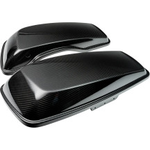 Saddlebag Lids — Bolt-On, Black gloss
