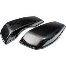 Saddlebag Lids — Bolt-on, Black Gloss