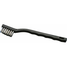 Stainless Steel Gasket Brush — Black