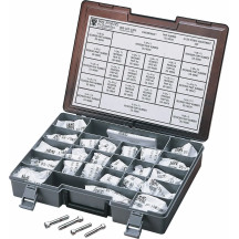 Kit de surtido de tornillos de cabeza de vaso de rosca fina — incluye 3/8"-24, 5/16"-24, 1/4"-28