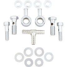 Air Cleaner Breather Kit — DRAG SPECIALTIES, Chrome