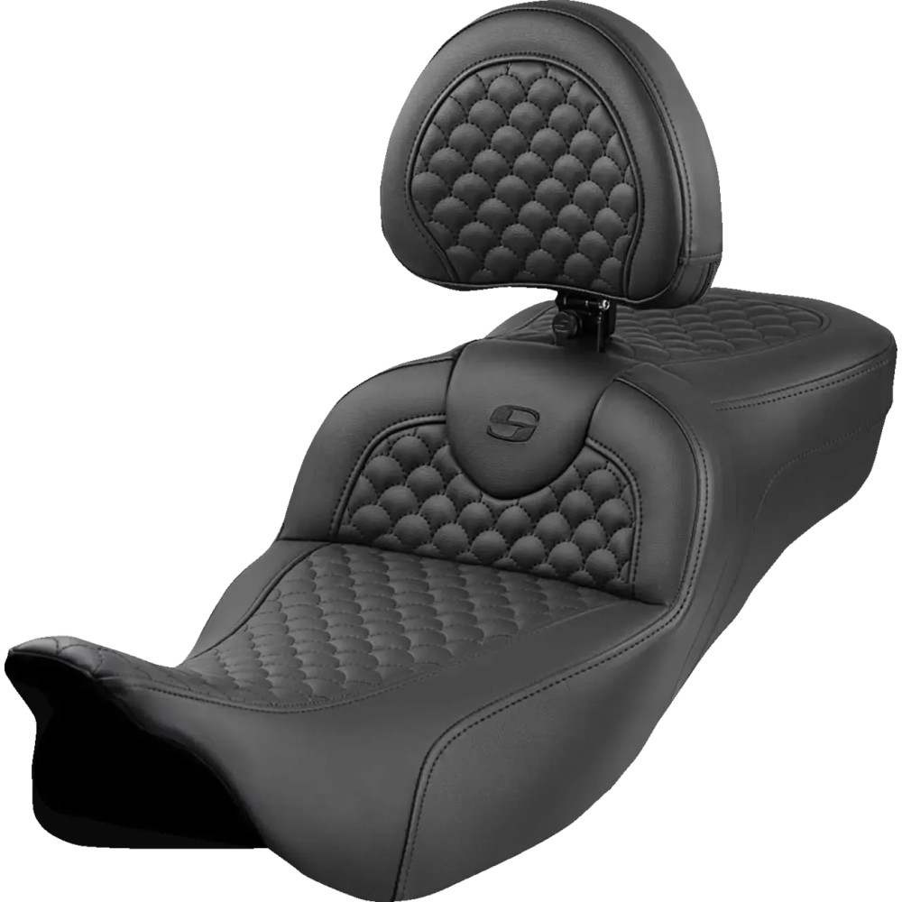 Dragon Scale Stitch Roadsofa™ Seat — 31" overall, 15.5" driver