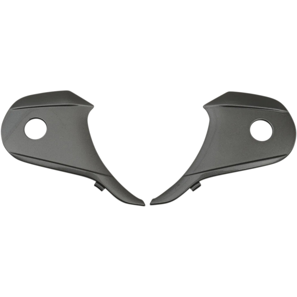 Range Helmet Side Plates — Fits Range, Silver