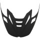 Airflite™ Helmet Peak — Black Rubatone, One Size