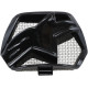 Respiradero de mentón para casco Supertech M8/Supertech M10 — Talla única, compatible con Supertech M8, Supertech M10, Negro brillante
