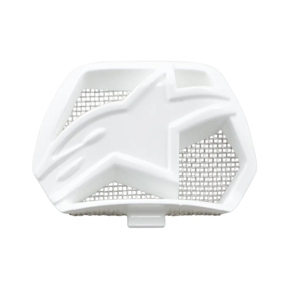 Respiradero de barbilla para casco Supertech M8/Supertech M10 — Blanco, Talla única