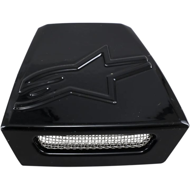 Marco de ventilación trasero Supertech M8/Supertech M10 — Talla única, Negro brillo