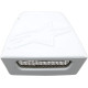 Marco trasero de ventilación para casco Supertech M8/Supertech M10 — Talla única, Compatible con Supertech M8 y M10, Blanco bril