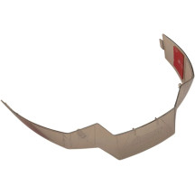 Alerón trasero para casco Airflite™ — Compatible con Airflite™, Plateado