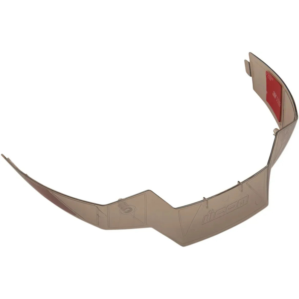 Alerón trasero para casco Airflite™ — Compatible con Airflite™, Plateado