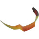 Airflite™ Helmet Rear Spoiler — Fits Airflite™, One Size, RST Red