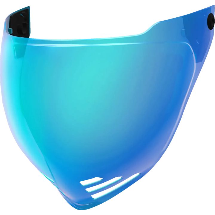 Domain™ Helmet Bubble Shield — One Size, Fits Domain™, Blue