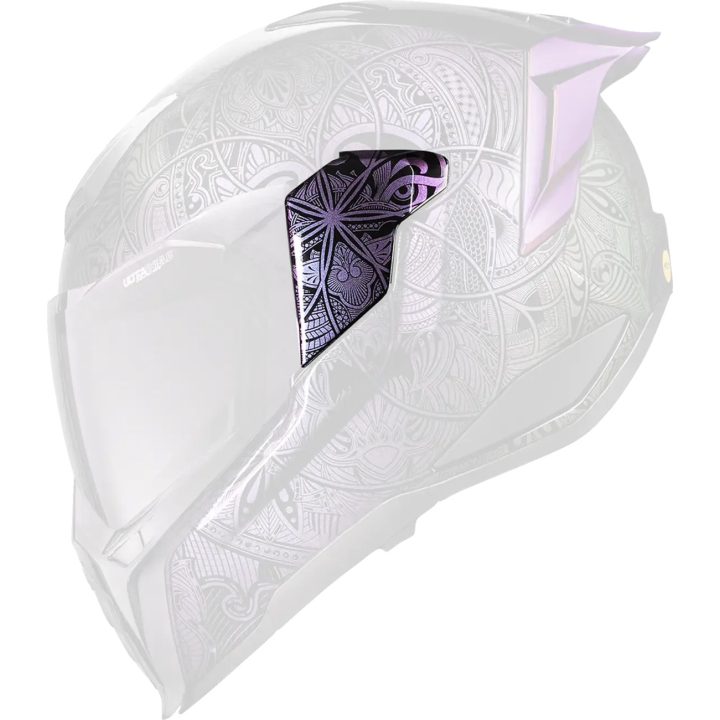 Ultraflite™ Helmet Side Plates — Fits Ultraflite, One Size, Purple