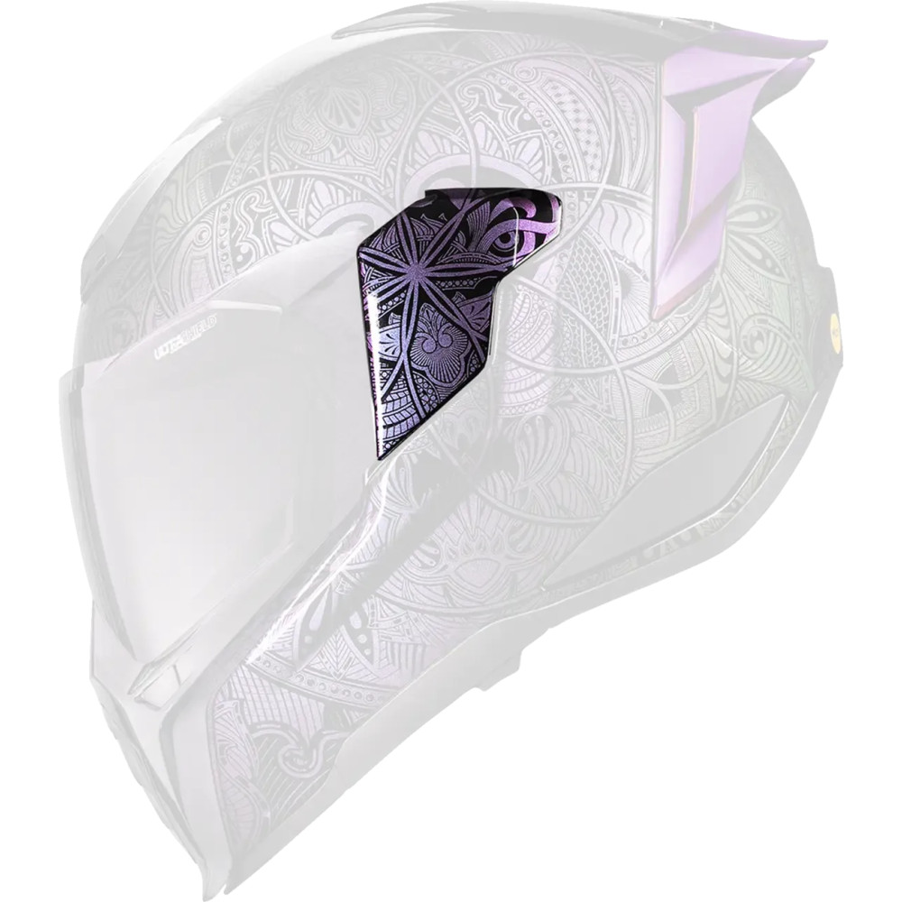 Ultraflite™ Helmet Side Plates — Fits Ultraflite, One Size, Purple