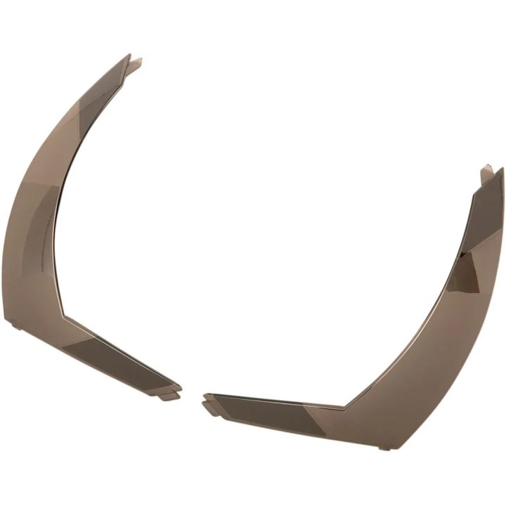 Airform™ Helmet Rear Spoiler — Silver, One Size, Fits Airform™
