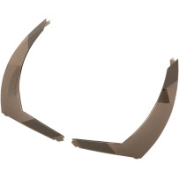 Spoiler trasero para casco Airform™ — Plateado, Talla única, Compatible con Airform™